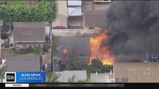 Inferno destroys Redondo Beach home