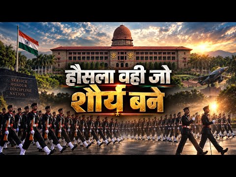 सपना NDA का है, रास्ता आसान नहीं। ज़रूरत है शौर्य की। 🇮🇳