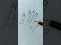 Simple hand drawing #art #pencildrawing #youtubeshorts #shorts #shortsvideo .
