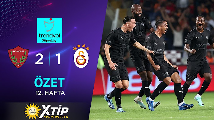 MERKUR BETS | A. Hatayspor (2-1) Galatasaray - Highlights/Özet | Trendyol Süper Lig - 2023/24