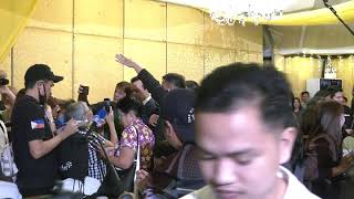 Trillanes holds press conference after impeachment trial withdrawal