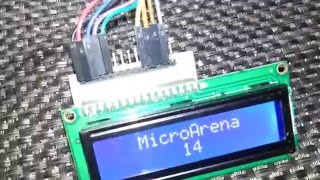 Two Wire LCD with PCF8574 I2C GPIO Expander