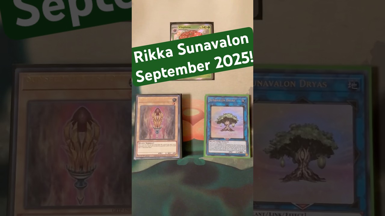 1 minute deck profiles: Rikka Sunavalon September 2025! 