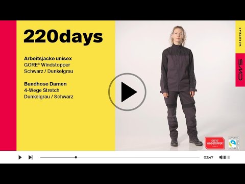 CWS Workwear: 220days Arbeitskleidung für Damen