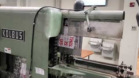 Kolbus/Smythe casing-in line