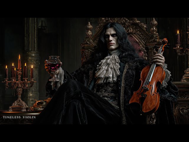Vampire Violinist Plays a Cursed Melody in the Dark Castle 🩸🎻