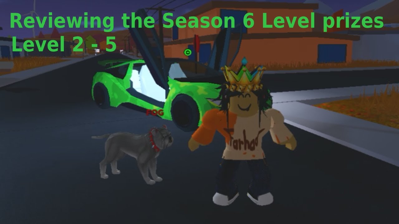 Reviewing the Jailbreak Season 6 Level Prizes Jailbreak Roblox