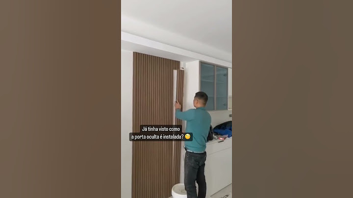 Que tal uma porta secreta dentro de sua casa?
