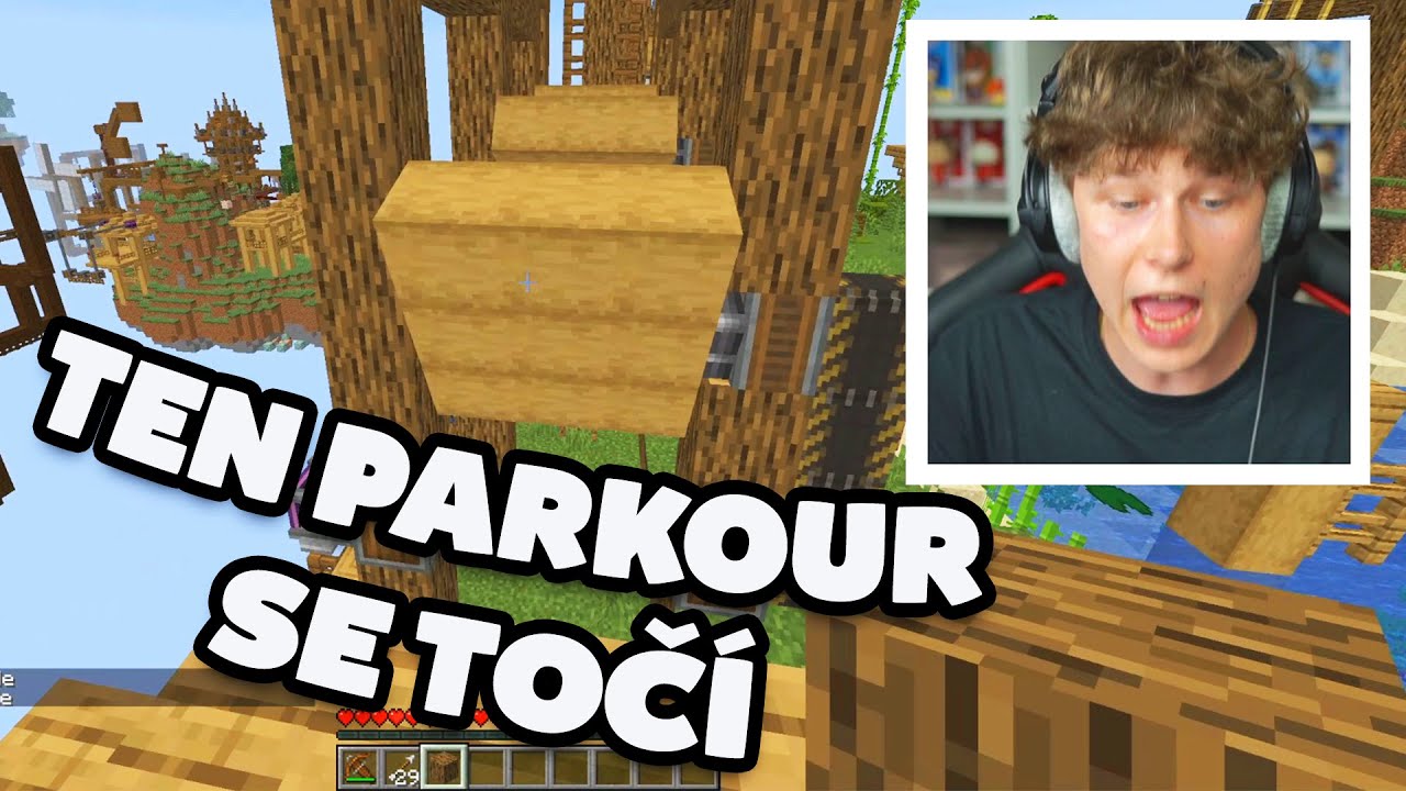 9 NEJLEPŠÍCH VĚCÍ, VYTVOŘENÝCH V MINECRAFTU (točící se parkour)