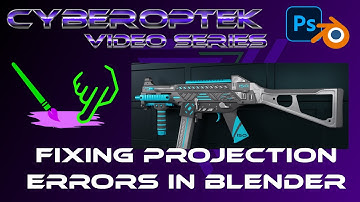 Creating CSGO Skins: Fixing Projection Errors in Blender