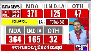 3ನೇ ಬಾರಿಗೆ ಅಧಿಕಾರದತ್ತ ಬಿಜೆಪಿ..! | Lok Sabha Election 2024 Exit Poll | Public TV