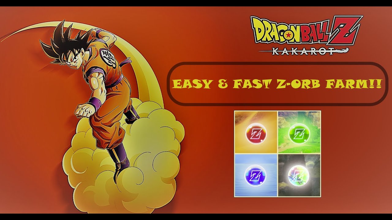 DBZ Kakarot, Z Orbs - How To Farm Fast