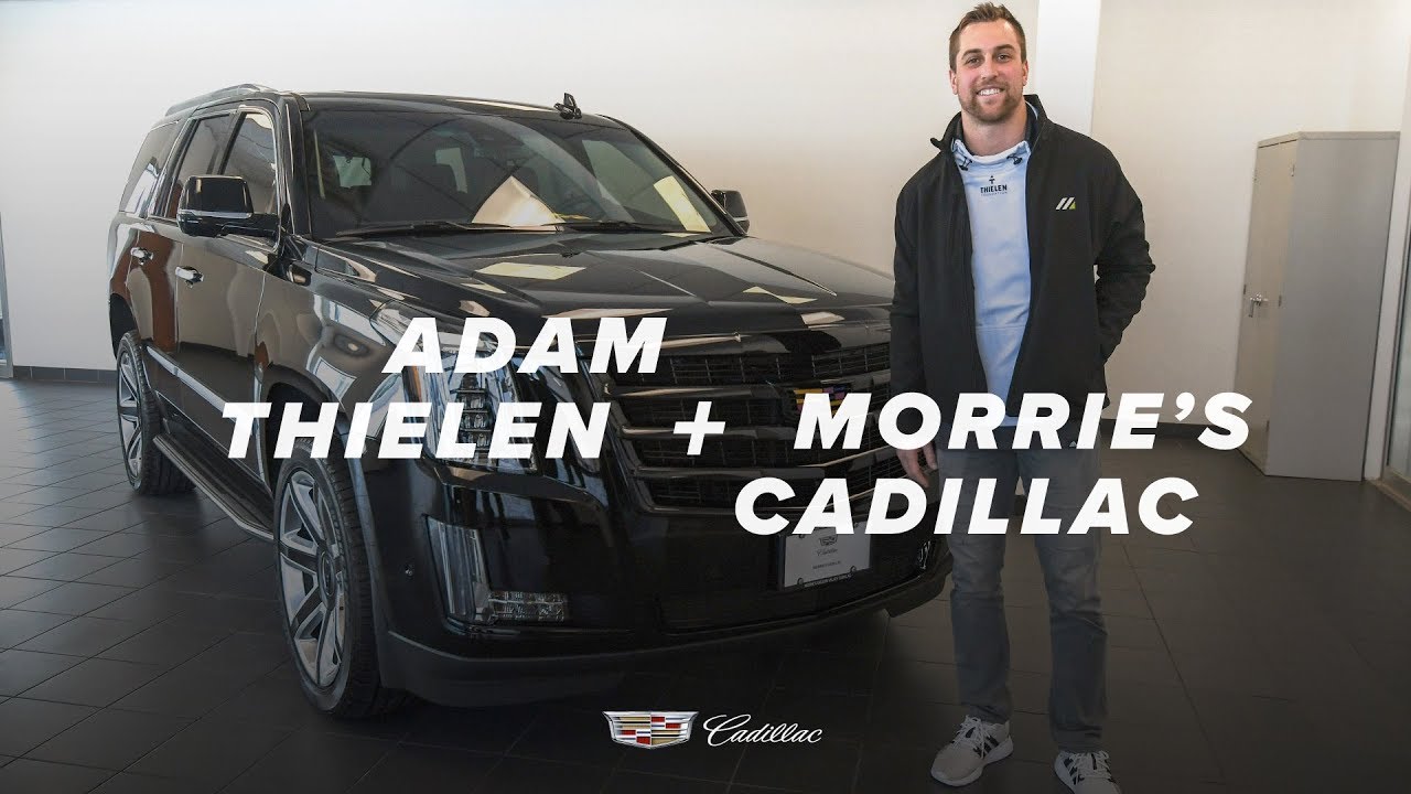 Adam Thielen Morrie S Cadillac 2019 Escalade Delivery Youtube