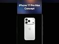 The iPhone 17 Pro Max Design! #shorts #iphone #tech