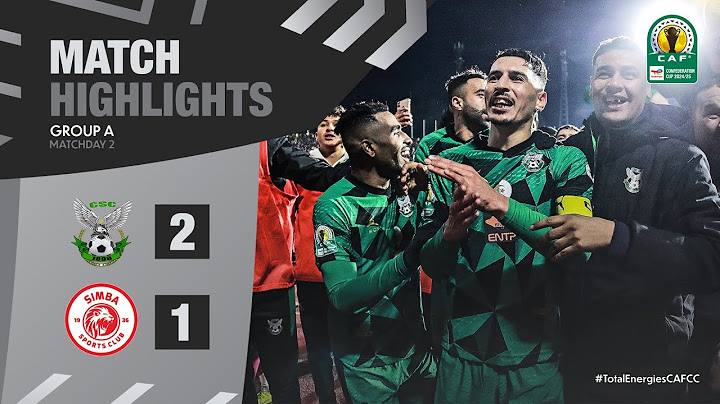 HIGHLIGHTS | CS Constantine 🆚 Simba SC | Matchday 2 | 2024/25 #TotalEnergiesCAFCC