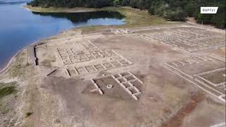Spain’s drought reveals ruins of ancient Roman encampment