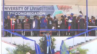 UNIVERSITY OF LIVINGSTONIA - GRADUATION OF 17TH CONGREGATION CEREMONY