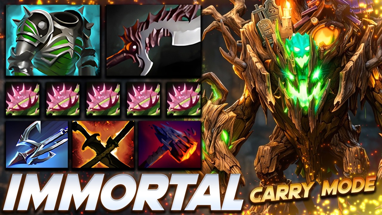 Treant Protector - Carry Mode - Dota 2 Pro Gameplay [Watch & Learn]