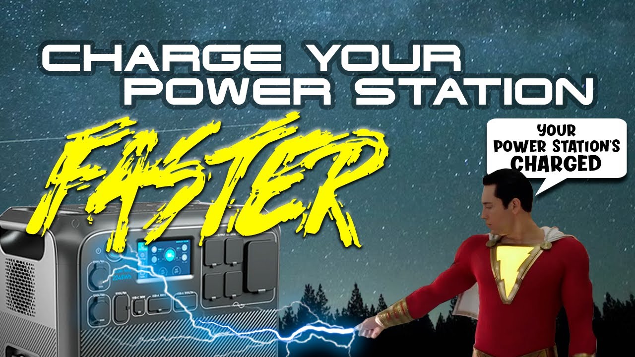 Charge Your Portable Power Station FASTER While Overlanding (Bluetti, Ecoflow, Jackery, etc)