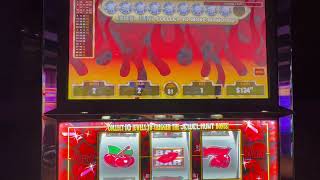 7/7/26-Lucky Star Clinton $1 Hot Red Ruby 3-coin ($25 Loss)