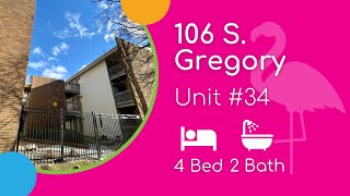 106 S. Gregory #34 (4BD/2BA)