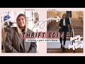 Thrift Edit: Grandpa Jacket to Chic Oversized Blazer (easy!)
