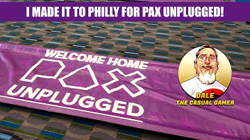 PAX Unplugged 2025 VLOG - Day Zero - the drive and walking the Expo Hall during Set-Up