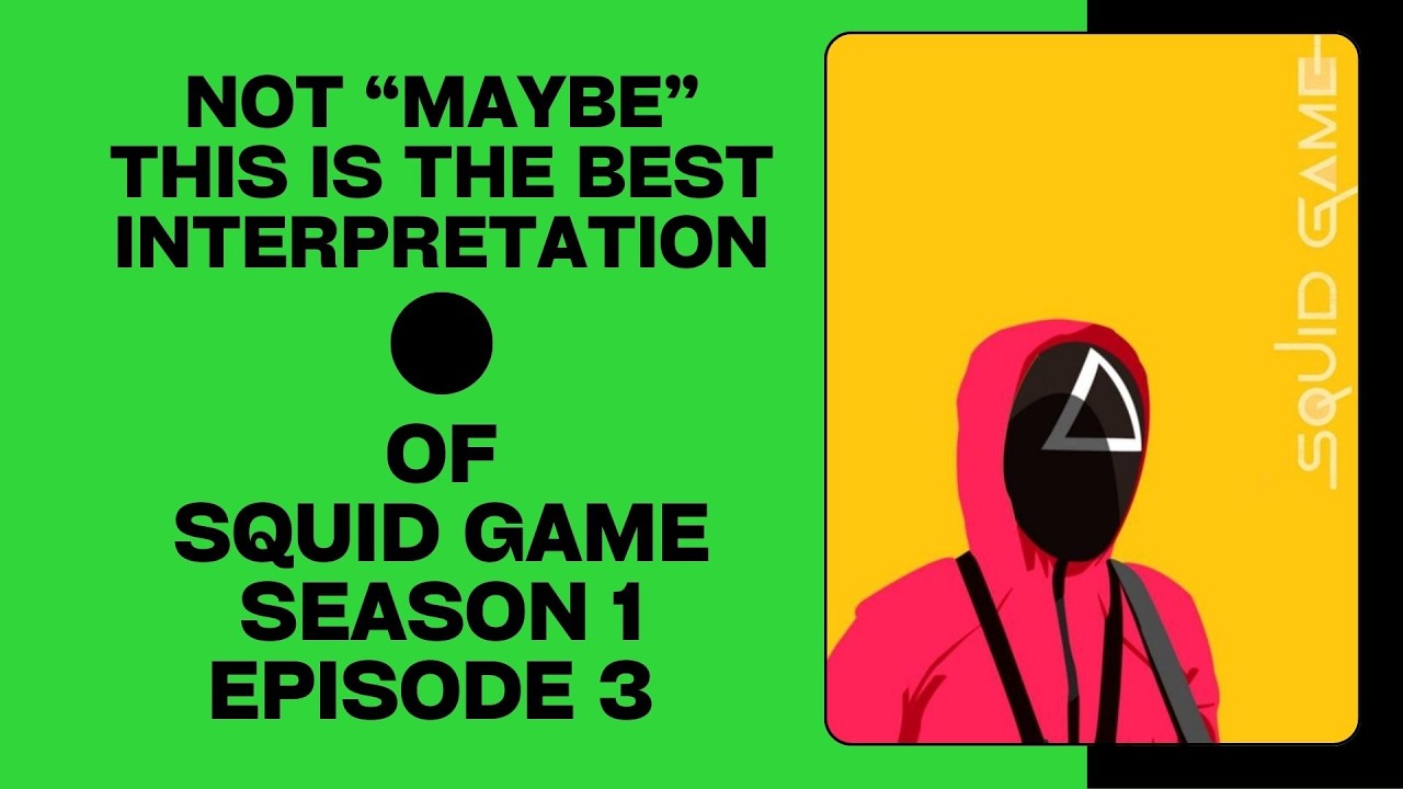 Squid Game Season 1 Episode 3: Dalgona Candy Challenge. Strategies and Wisdom in the Game