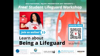 National Injury Prevention Day: Student Lifeguard Workshop