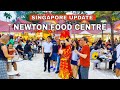 Newly renovated newton food centre  singapores most delicious hawker center tour