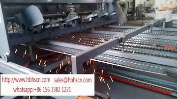 welded mesh machine working video 1