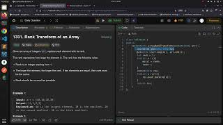 Leetcode 1331 | Rank Transform of an Array