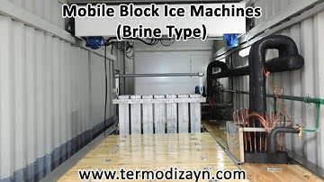 Mobile Block Ice Machines (Brine Type)