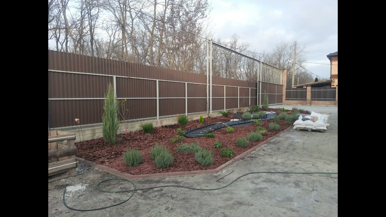 Благоустройство и озеленение участков