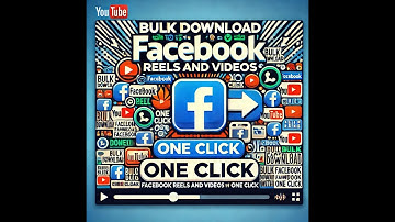 Bulk Video Download Facebook Reels and Videos with One Click2024 | Simple Method | Adnan World