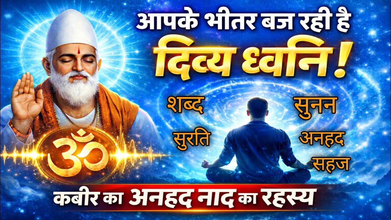 आपके भीतर बज रही है दिव्य ध्वनि! कबीर का अनहद नाद का रहस्य