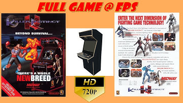 Killer Instinct (Arcade) Full Walkthrough with cheats @ 720p