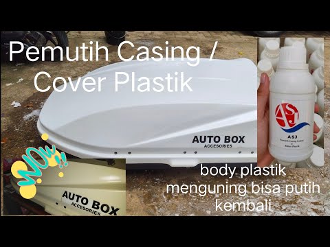 Video: Bagaimana cara memutihkan plastik kuning?