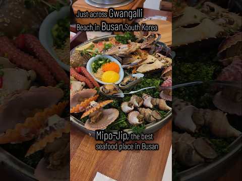 Must-Try Seafood in Busan | Mipo-jip Gwangalli: Soy Sauce Crab & Seafood Platter  #busan #gwangalli