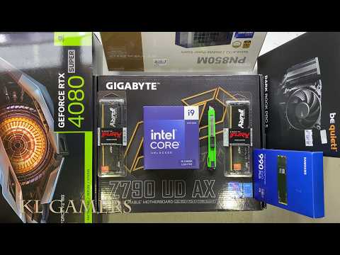 intel Core i9 14900K GIGABYTE Z790 UD AX DARK ROCK PRO 5 CORSAIR
