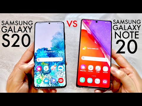 Samsung Galaxy Note 20 Vs Samsung Galaxy S20! (Comparison) (Review)