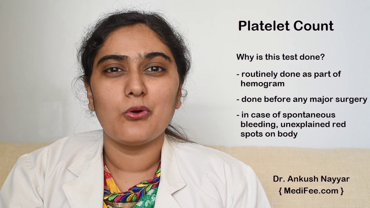 Platelet Count Test - Procedure, Importance and Normal Range - YouTube