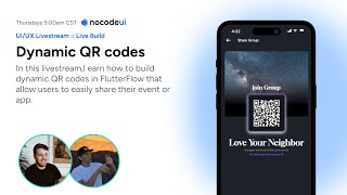 Dynamic QR Codes in FlutterFlow & Charts (maybe)
