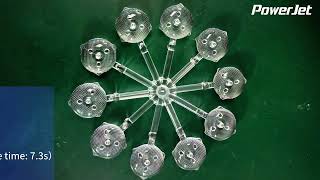 [Client Case] Optical Lens PMMA Lens Injection Molding by All-Electric IMM  #powerjet JT230