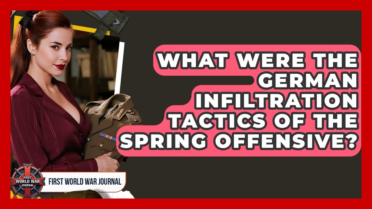 What Were The German Infiltration Tactics Of The Spring Offensive? - First World War Journal