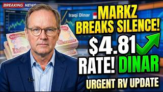 Celebrity MarkZ Breaks Silence on $4.81 Rate! Dinar Profile