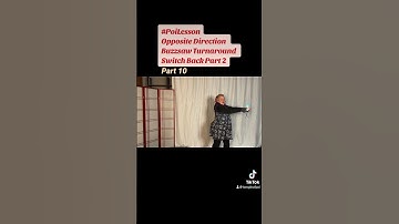 Pt10 Poi Opposite Direction Buzzsaw Turnaround Switch Back Part 2 #español #PoiDance  #FlowArts