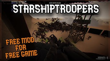 Free Starship Troopers MOD - Operation Harsh Doorstop