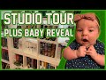 Studio Tour! (PLUS ORIGINAL BABY REVEAL!?!?)