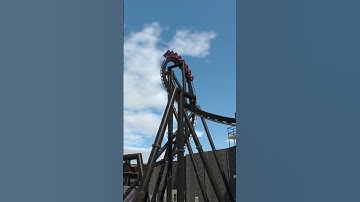 The Immelmann Turn #shorts #rollercoaster #nolimits